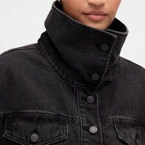 Gap Denim Oversized Cocoon Jacket